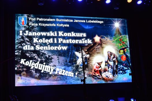 I Janowski Konkurs Kolęd i Pastorałek dla Seniorów „Kolędujmy razem!”