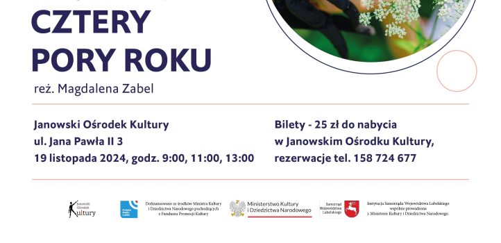 “Cztery pory roku” – teatr im. Juliusza Osterwy