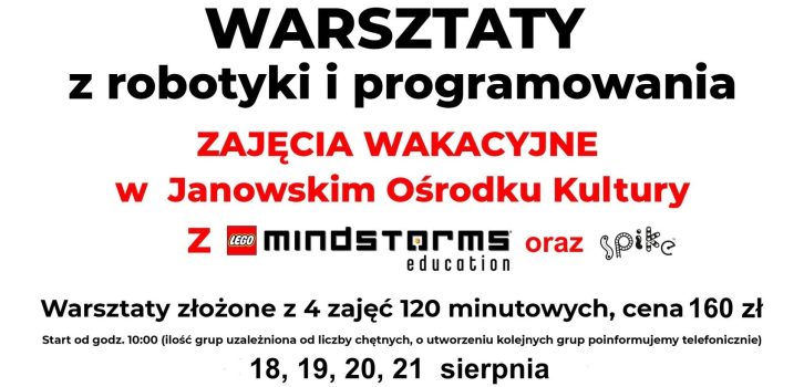 warsztaty z robotyki