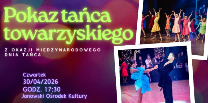 Pokaz tańca towarzyskiego JUMP